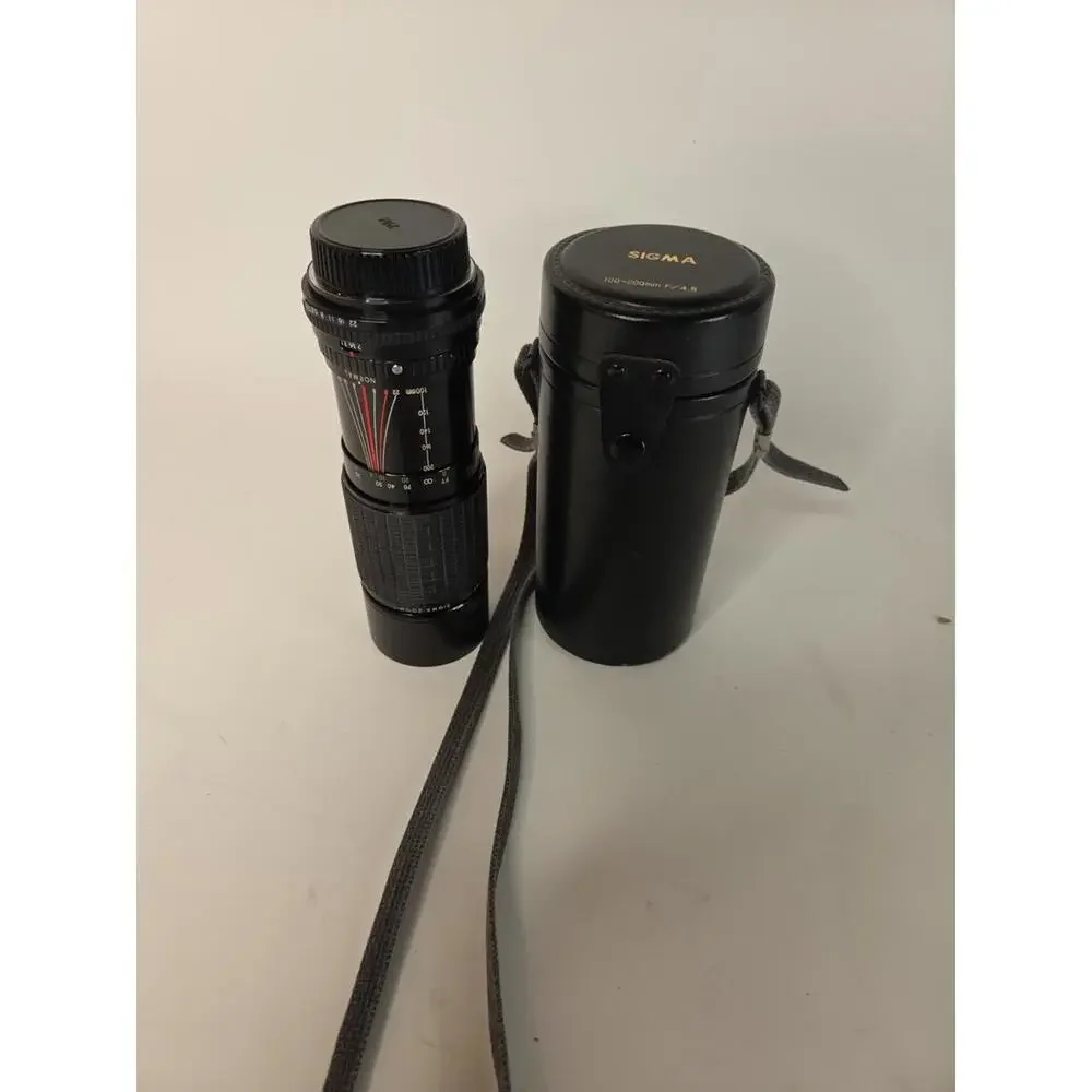 Vintage SIGMA Zoom w/Macro 1:4.5 f=100-200mm Manual Lens for Nikon F Mount